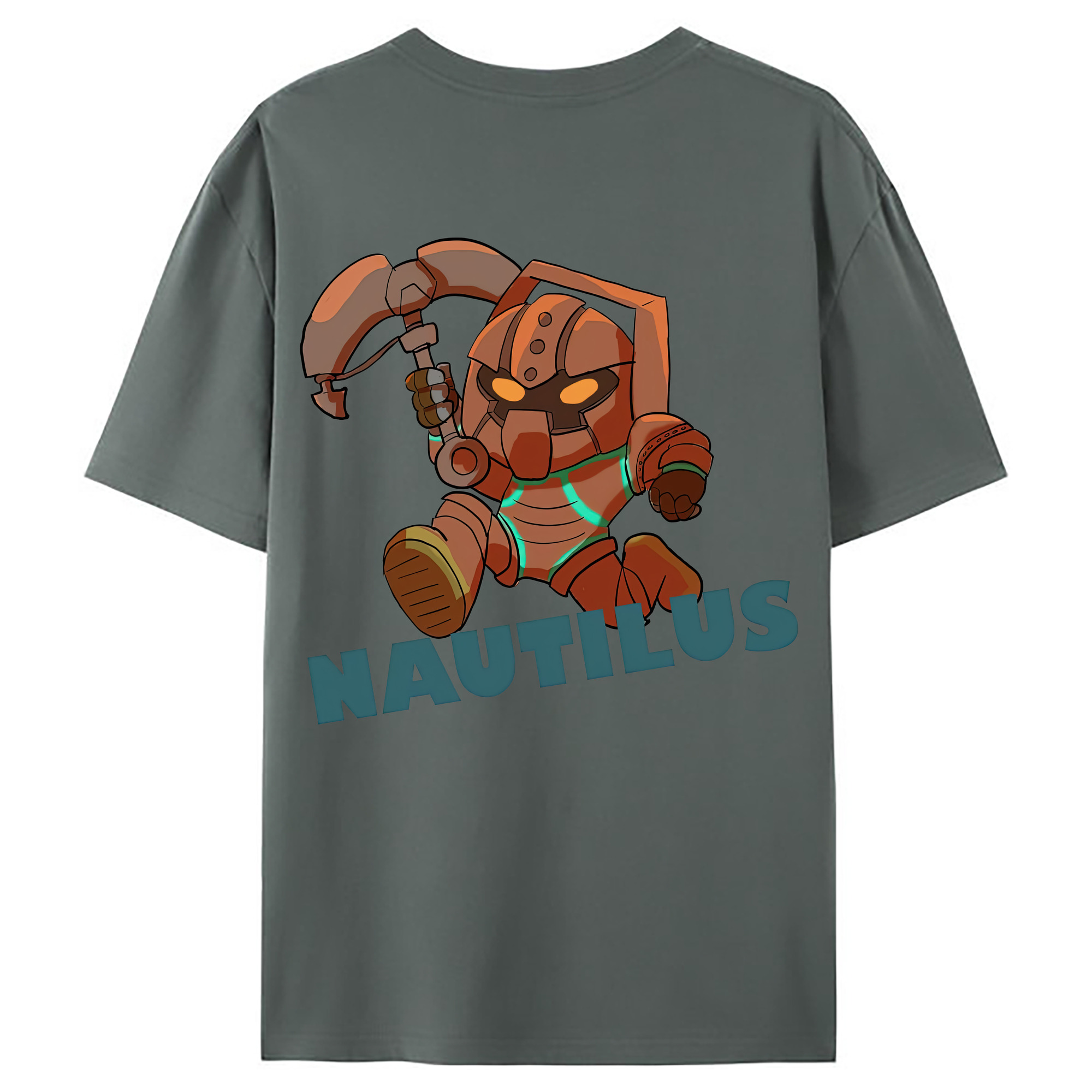 （画像用） リーグ・オブ・レジェンド League of Legends LOL 綿100％ メンズ半袖Tシャツ（バックプリント） 通気性